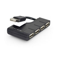 Belkin Hi-Speed USB 2.0 4-Port Mini-Hub (F5U263QJMOB)